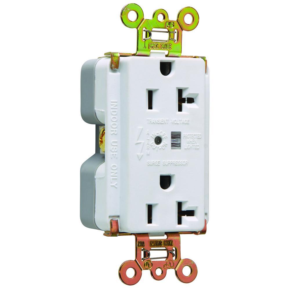 Pass & Seymour® 5362WSP Straight Blade Receptacles