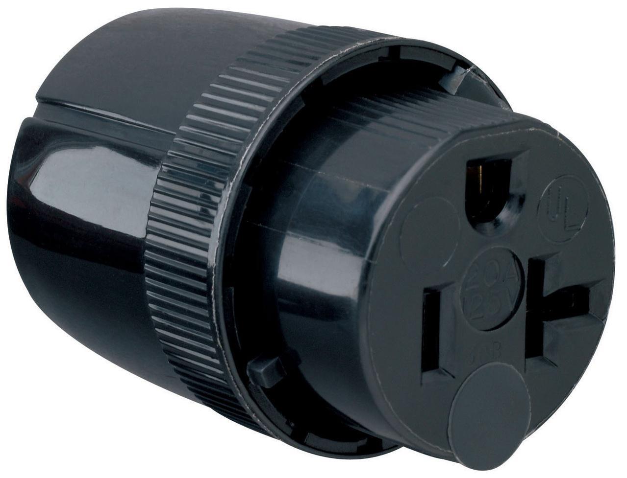 Pass & Seymour® 5374BK Straight Blade Connectors