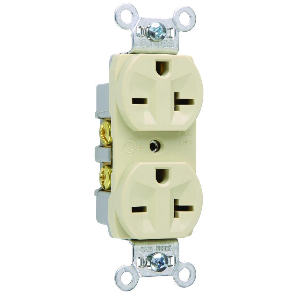 Pass & Seymour® 5850I Straight Blade Receptacles