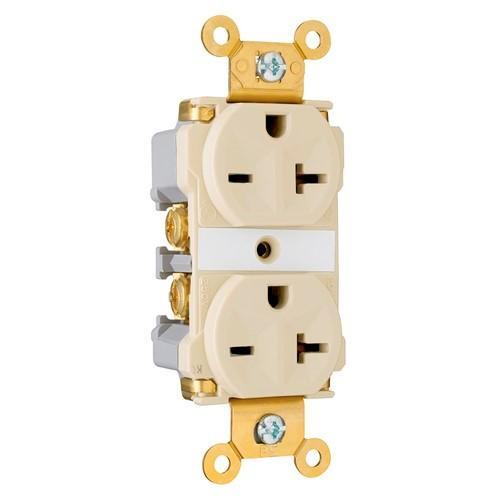 Pass & Seymour® 5862AI Straight Blade Receptacles