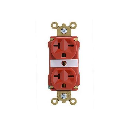 Pass & Seymour® 5862ARED Straight Blade Receptacles