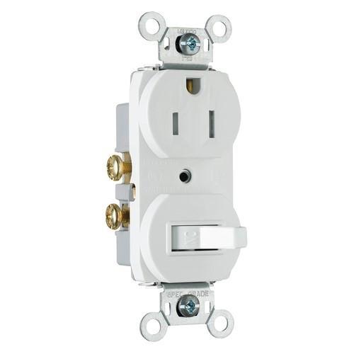 Pass & Seymour® 671TRW Switches & Receptacles