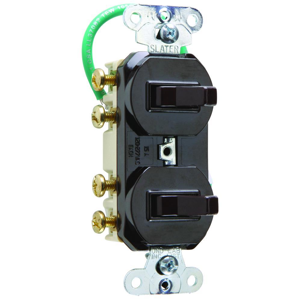 Pass & Seymour® 693G Combination Switches Decorative