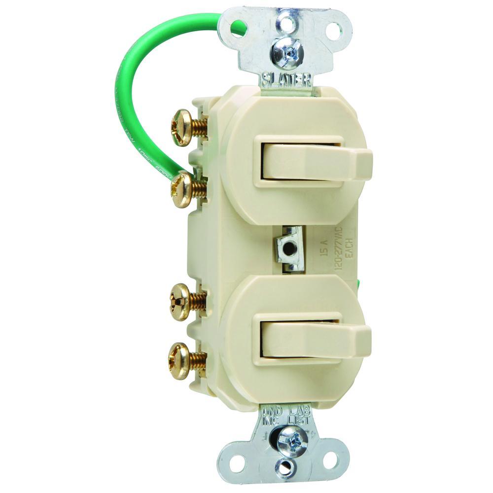 Pass & Seymour® 693IG Combination Switches Decorative