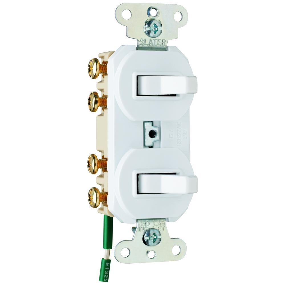 Pass & Seymour® 693WG Combination Switches Decorative