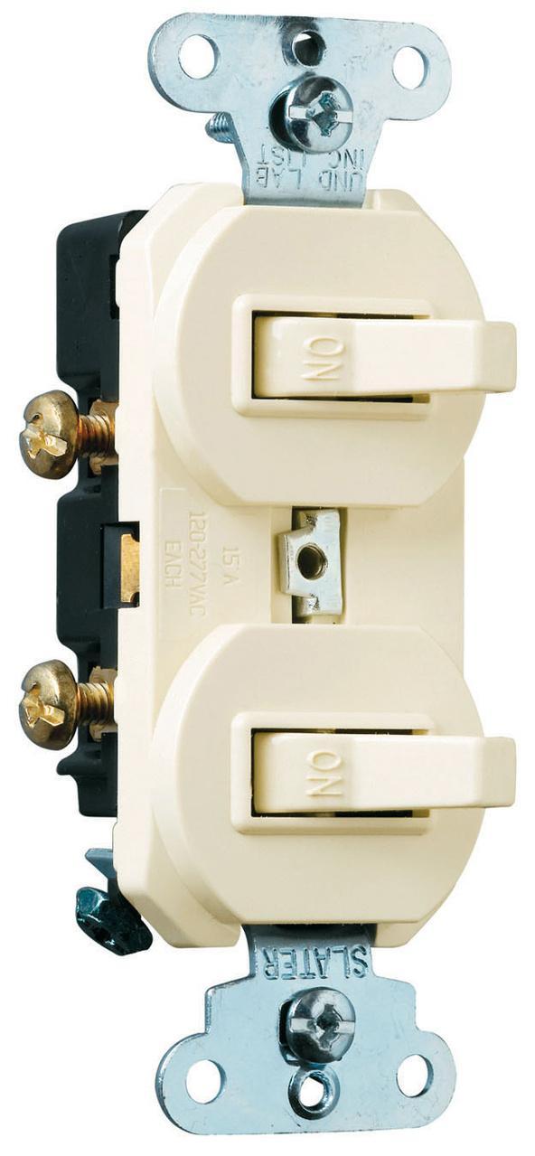 Pass & Seymour® 696LAG Combination Switches Decorative