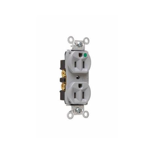 Pass & Seymour® 8200HGRY Straight Blade Receptacles