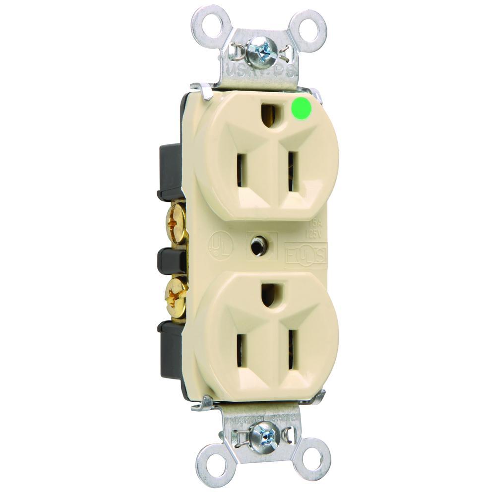 Pass & Seymour® 8200HI Straight Blade Receptacles