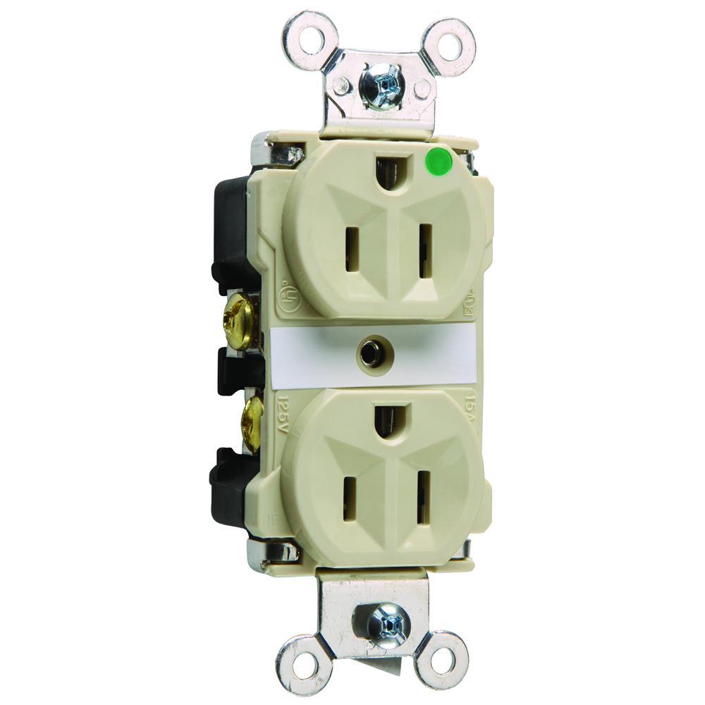 Pass & Seymour® 8200I Straight Blade Receptacles