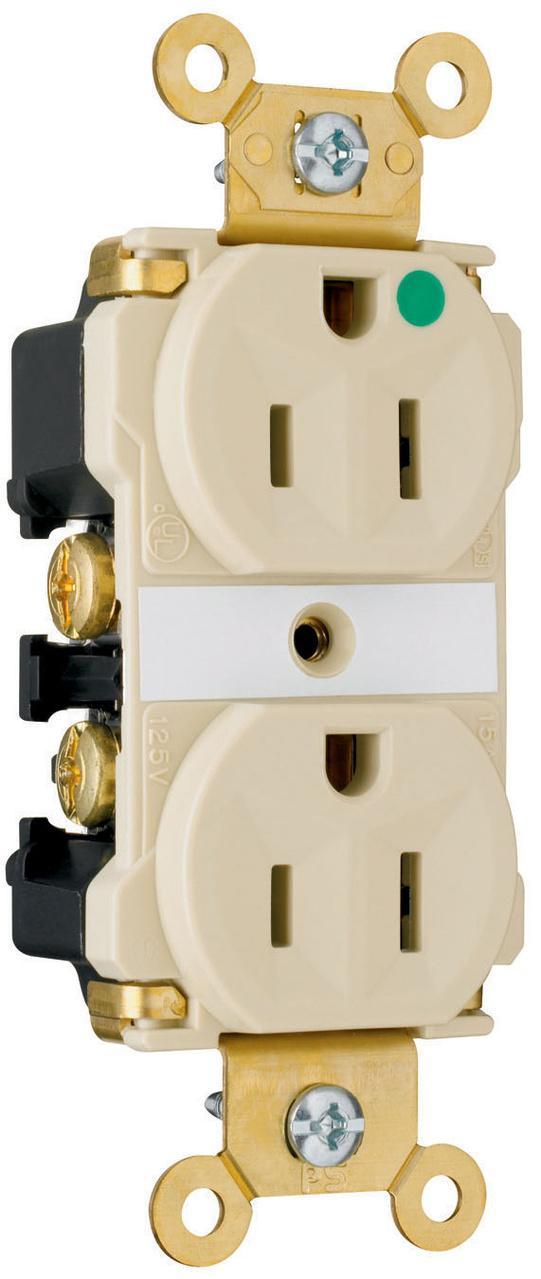 Pass & Seymour® 8200ILI Straight Blade Receptacles