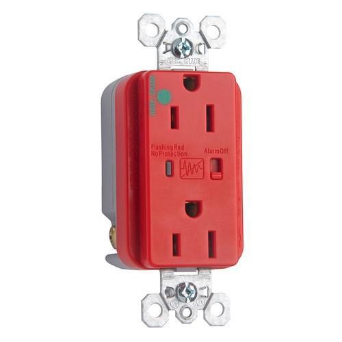 Pass & Seymour® 8200REDSP Straight Blade Surge Suppressions
