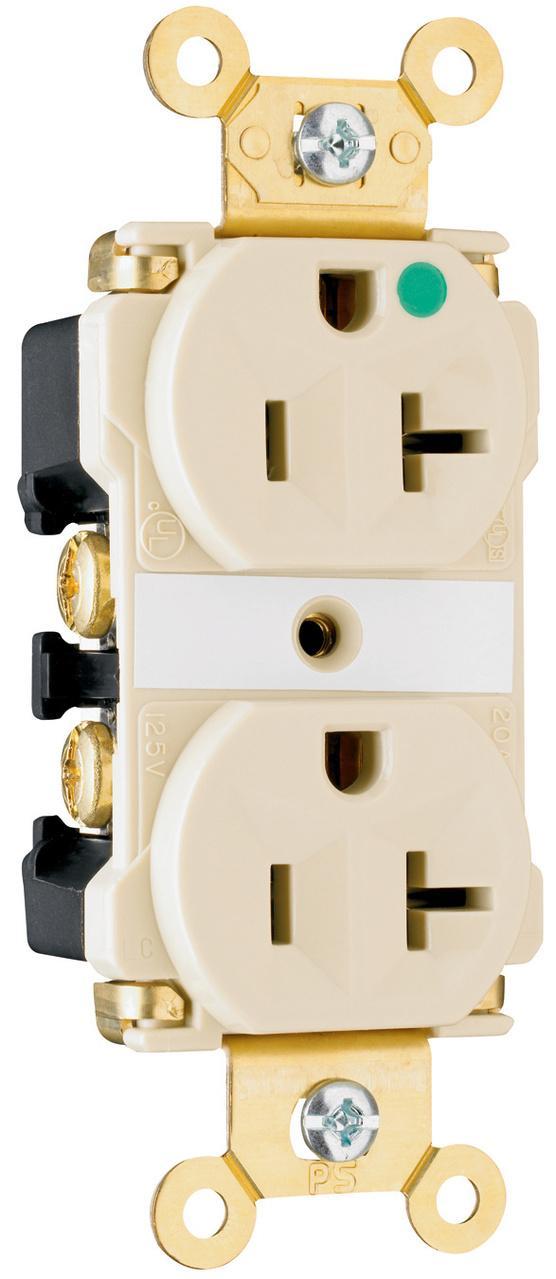Pass & Seymour® 8300ILI Straight Blade Receptacles