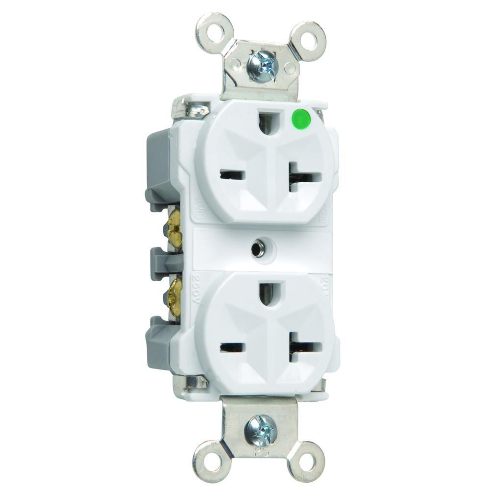 Pass & Seymour® 8800W Straight Blade Receptacles