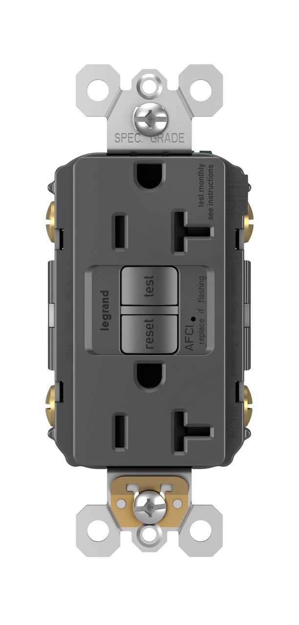 Pass & Seymour® AF202TRBK AFCI Receptacles