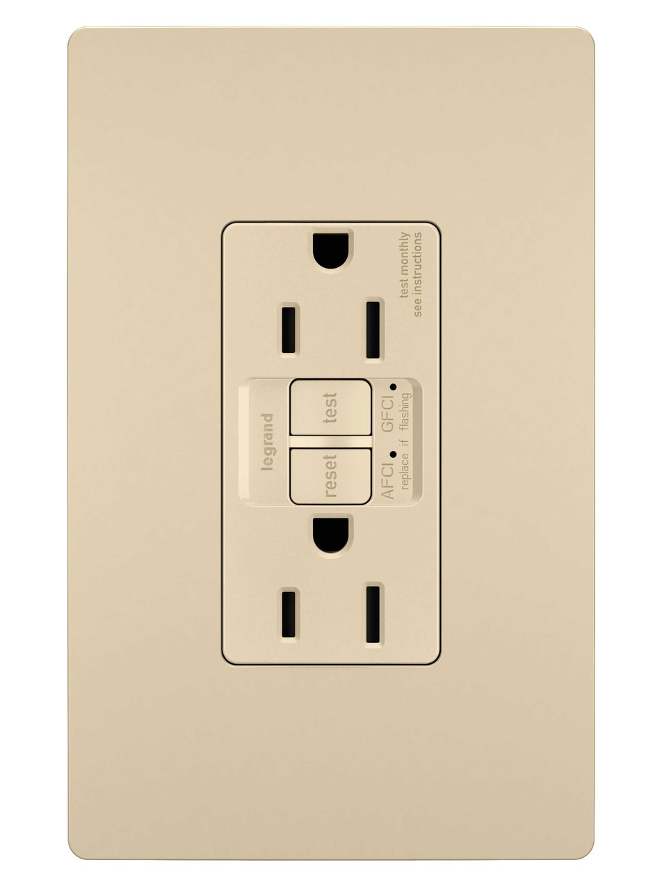 Pass & Seymour® AFGF152TRI AFCI/GFCI Receptacles