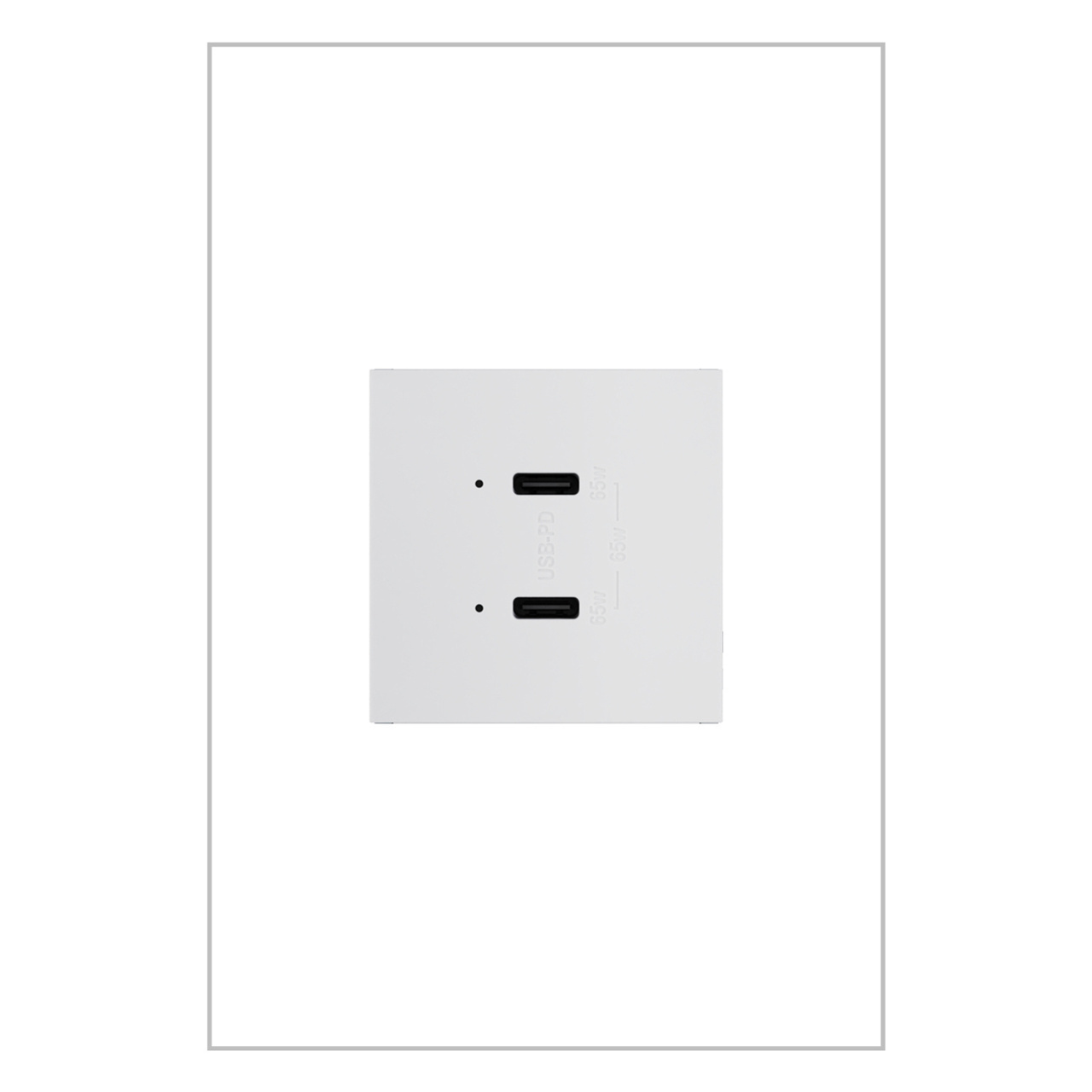 Pass & Seymour® ARUSB65PDW4 Receptacles & USB Ports