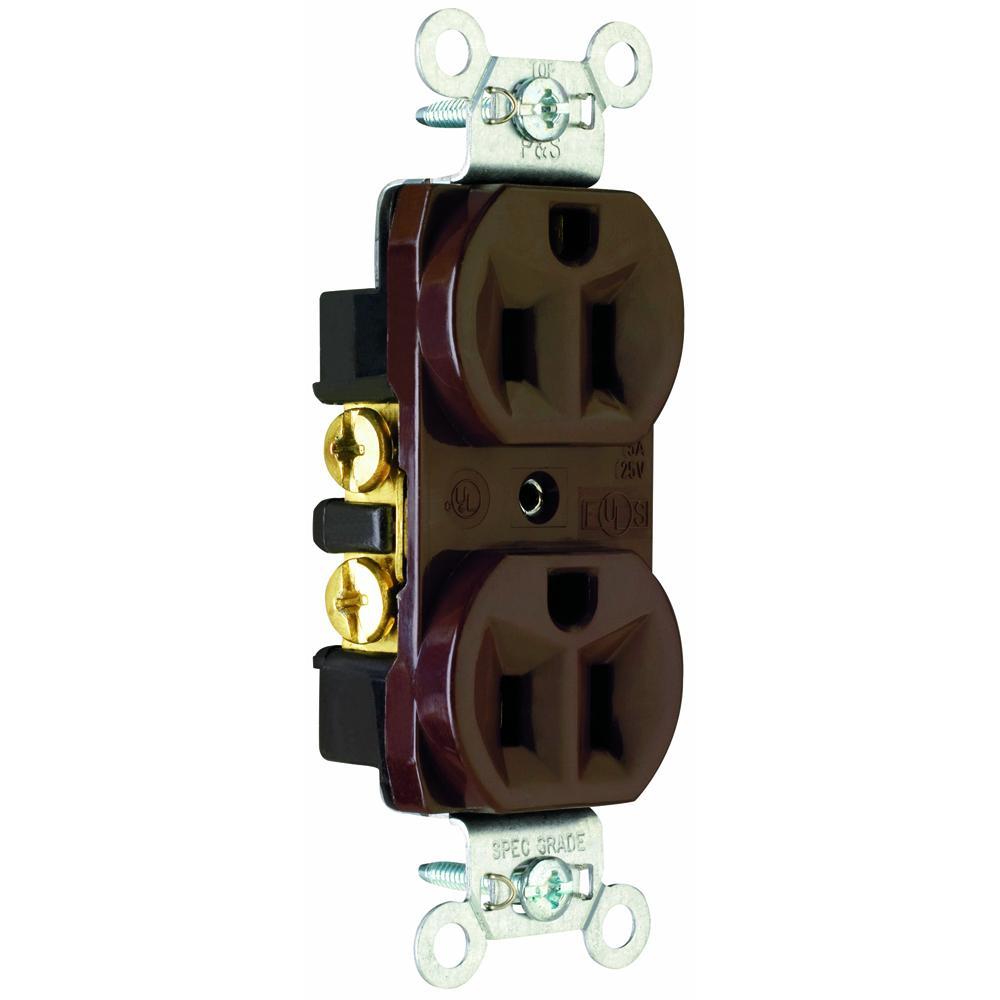 Pass & Seymour® CRB5262 Straight Blade Receptacles