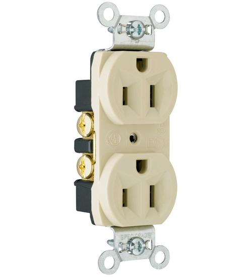 Pass & Seymour® 5262I Straight Blade Receptacles