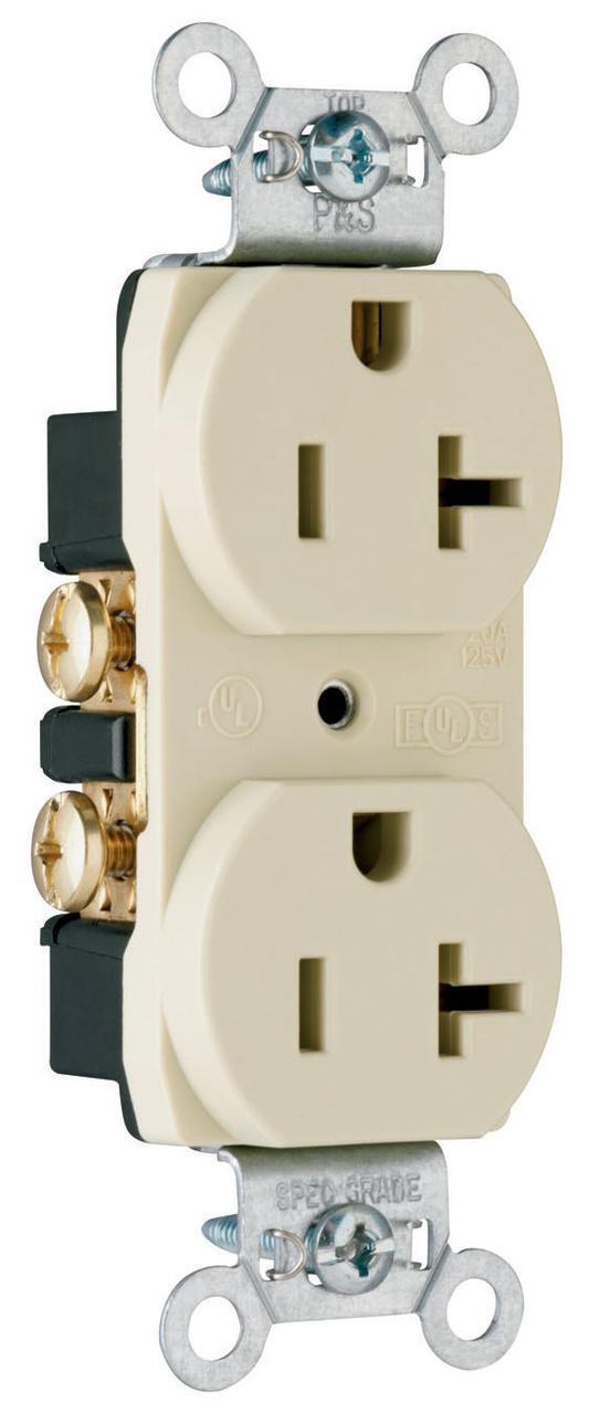 Pass & Seymour® CRB5362SLA Straight Blade Receptacles