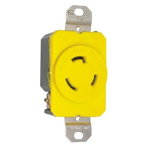 Pass & Seymour® CRL520R Locking Receptacles