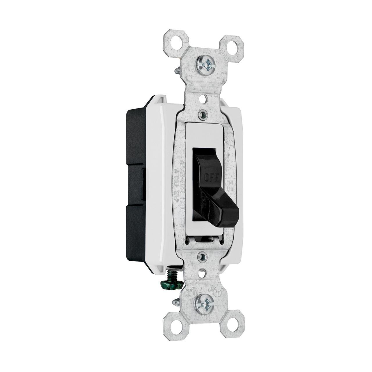 Pass & Seymour® CS15AC1BK Toggle Switches