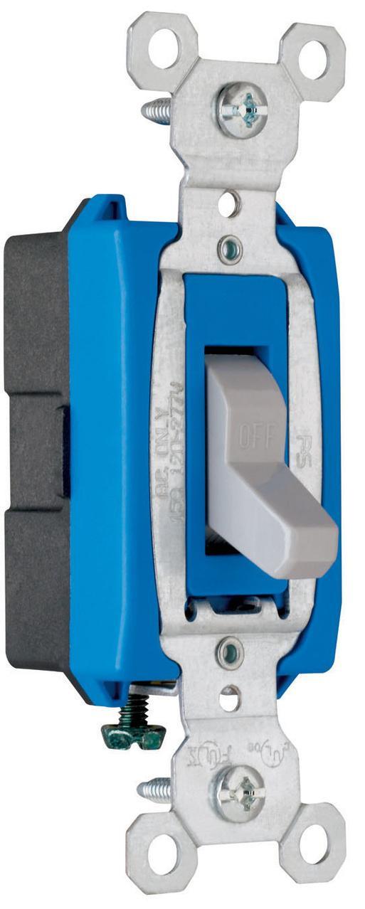 Pass & Seymour® CS15AC1GRY Toggle Switches