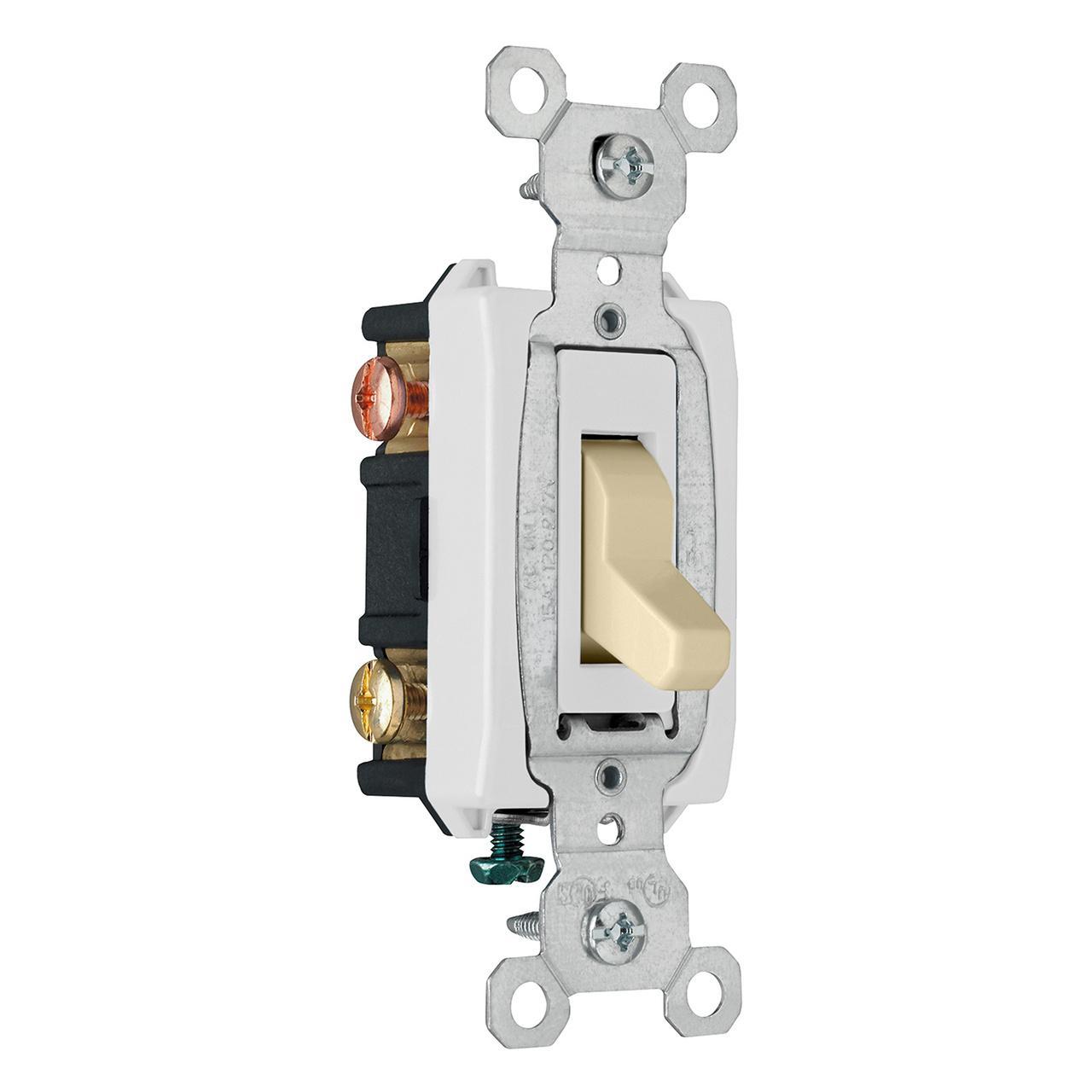 Pass & Seymour® CS15AC3I Toggle Switches