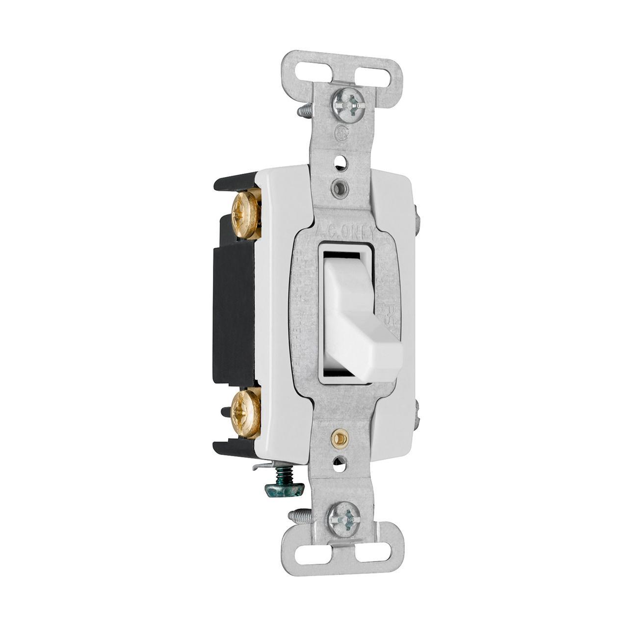 Pass & Seymour® CSB20AC4W Toggle Switches