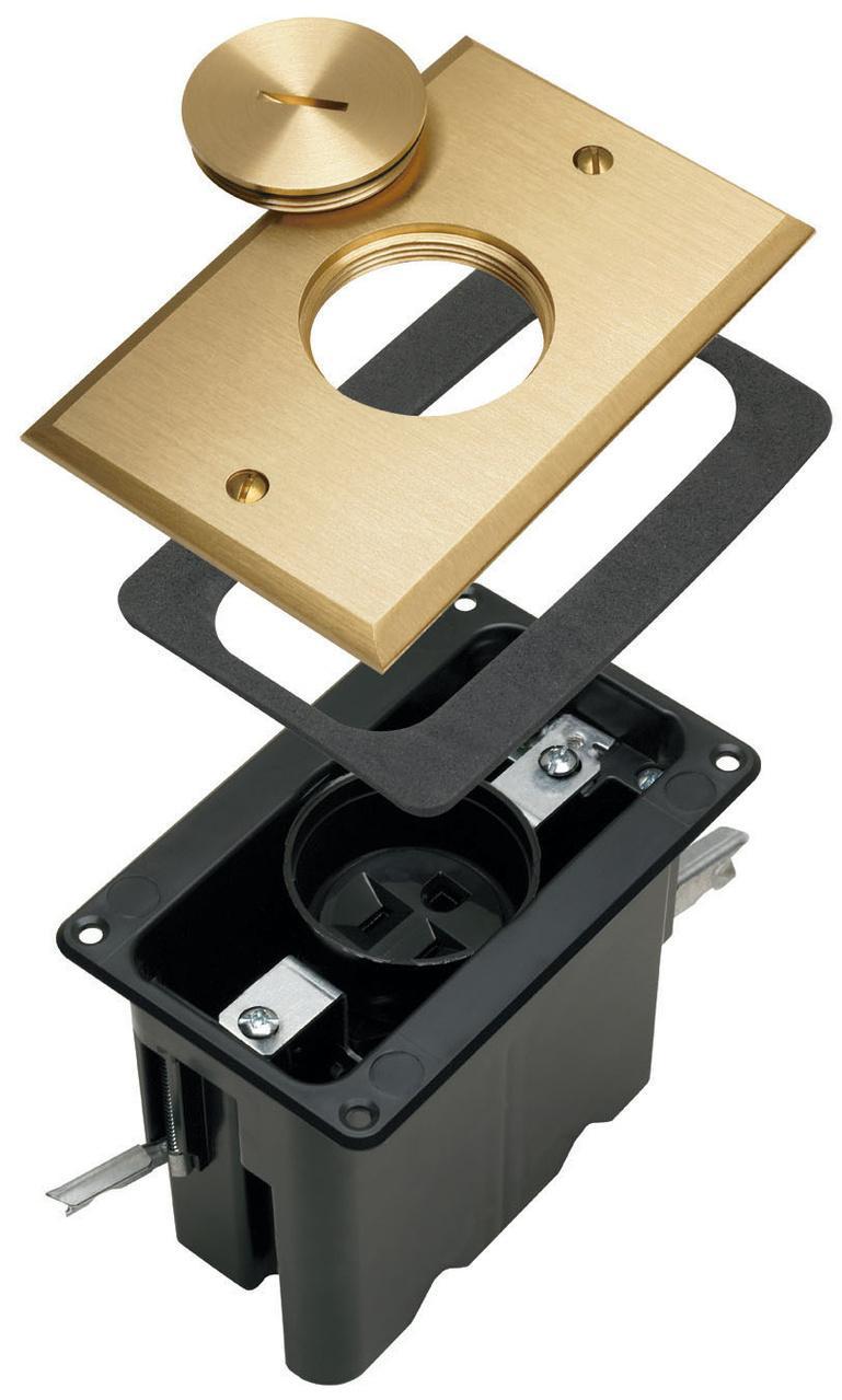 Pass & Seymour® FB1TRSRB Floor Boxes