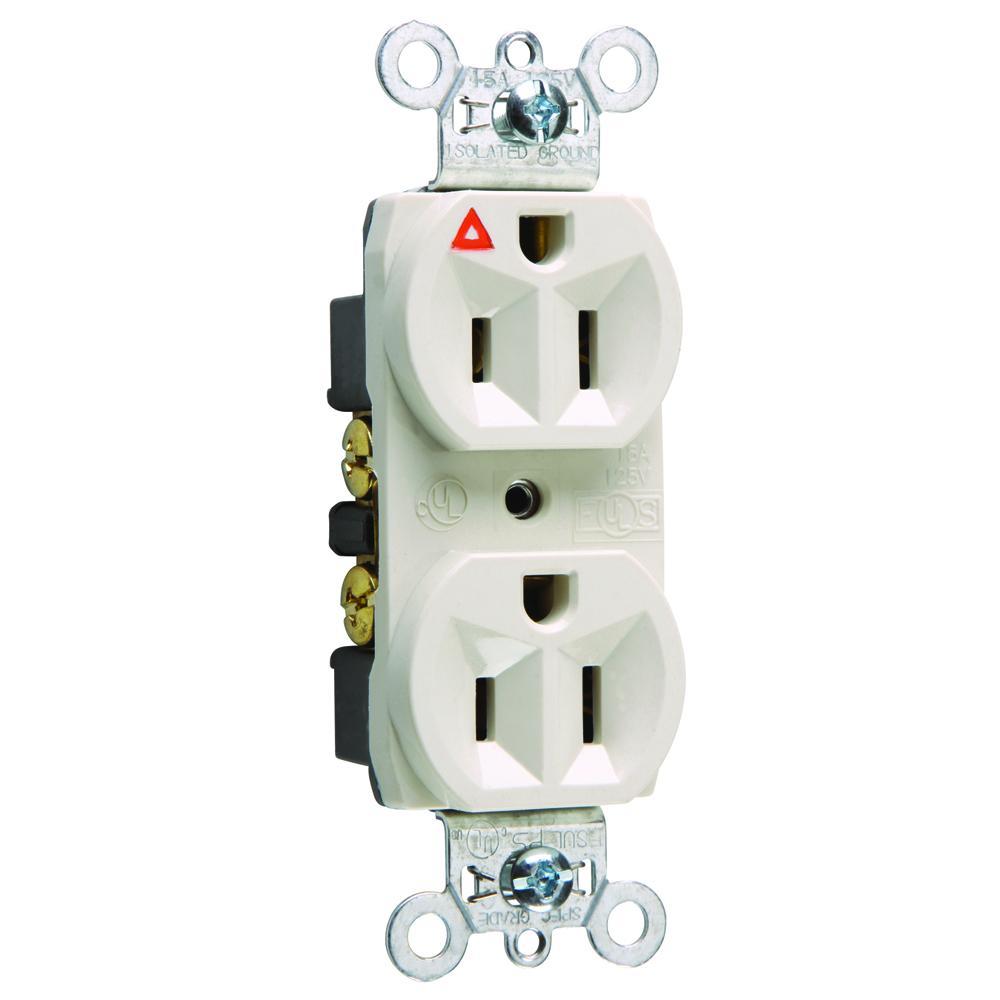 Pass & Seymour® IG5262LA Straight Blade Receptacles