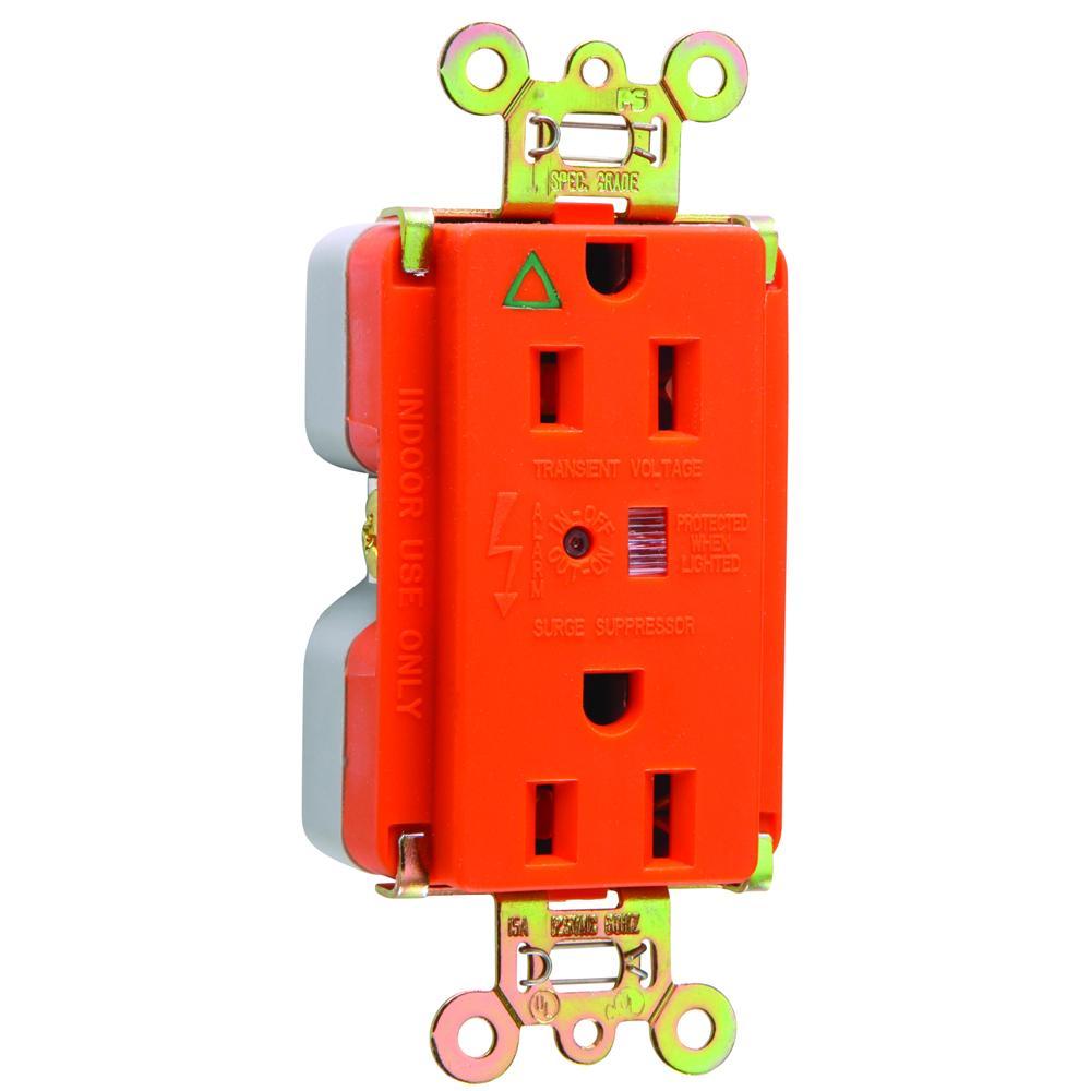 Pass & Seymour® IG5262OSP Straight Blade Receptacles