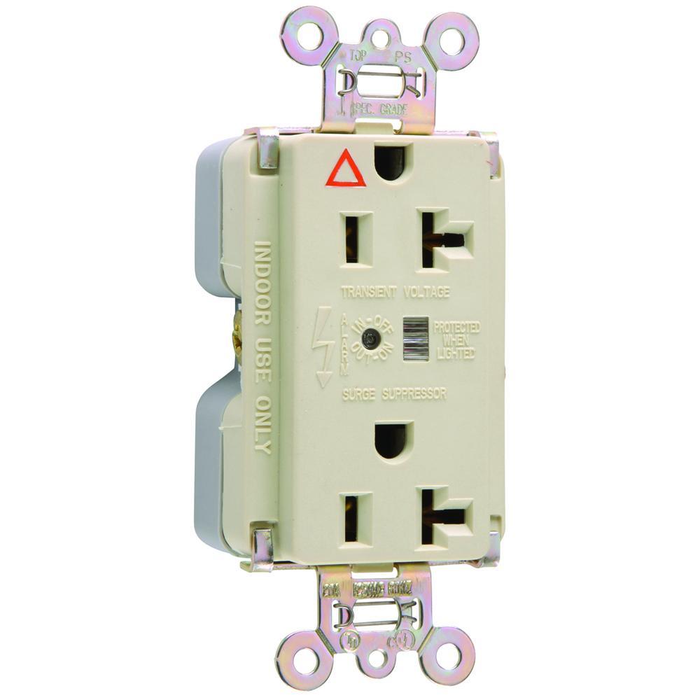 Pass & Seymour® IG5362ISP Straight Blade Receptacles