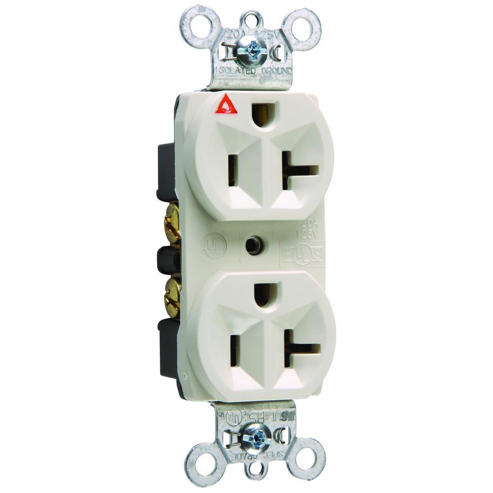 Pass & Seymour® IG5362LA Straight Blade Receptacles
