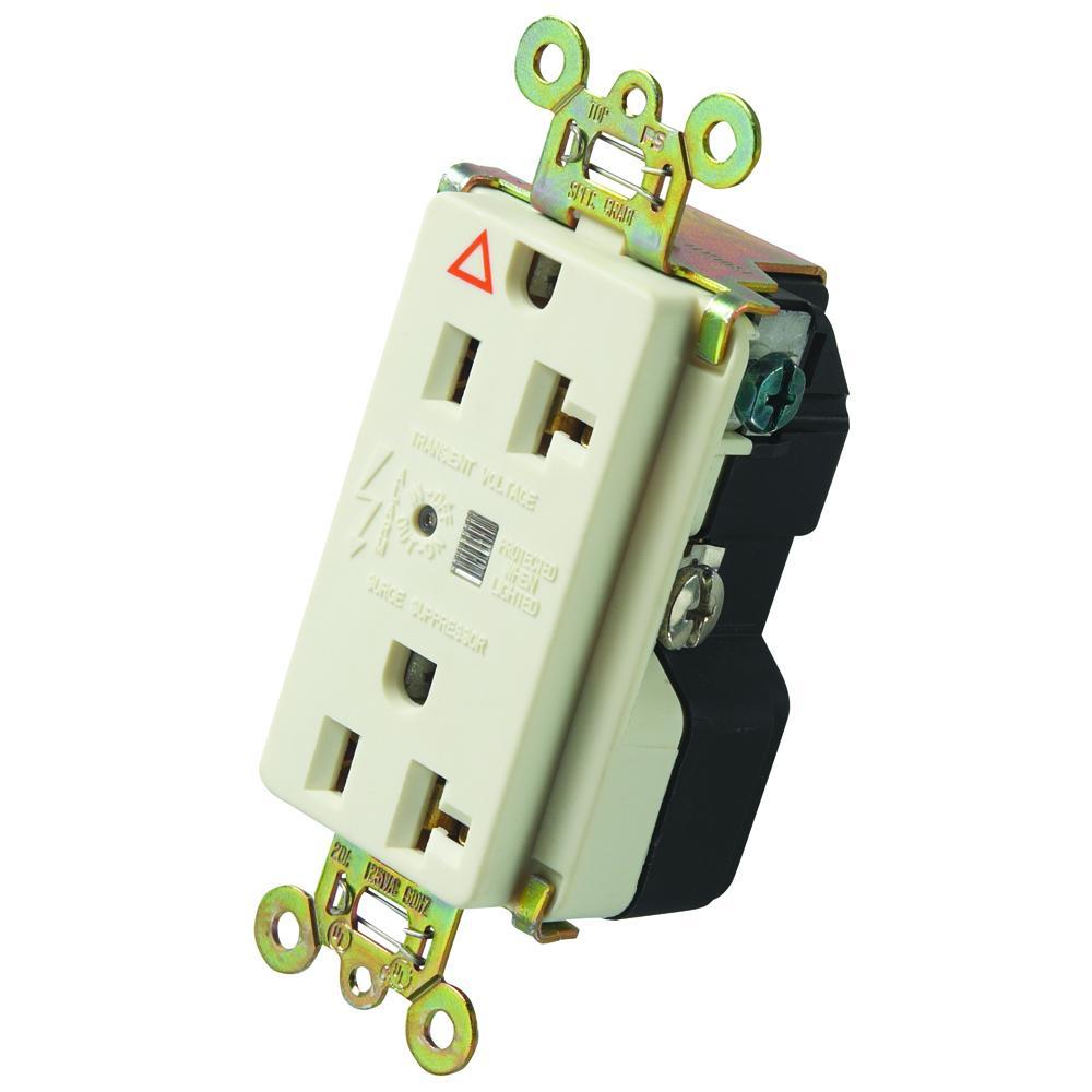 Pass & Seymour® IG5362LASP Straight Blade Receptacles