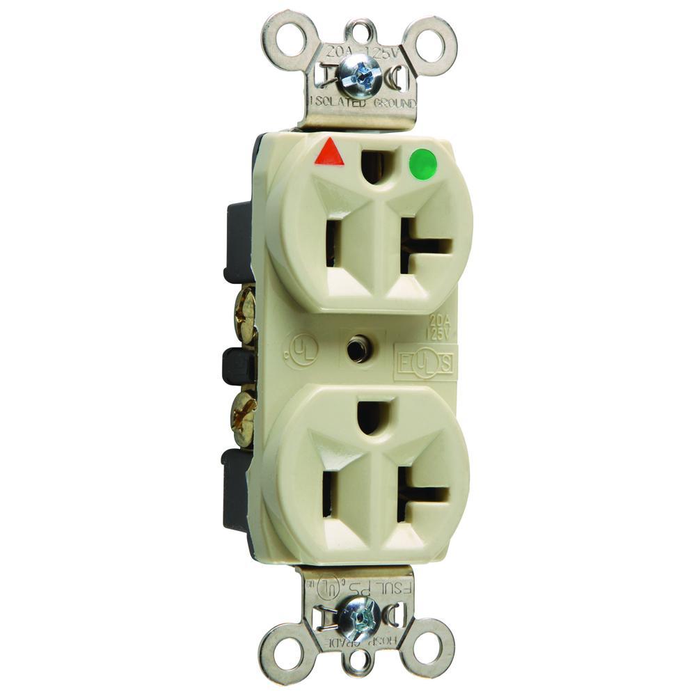 Pass & Seymour® IG8300I Straight Blade Receptacles