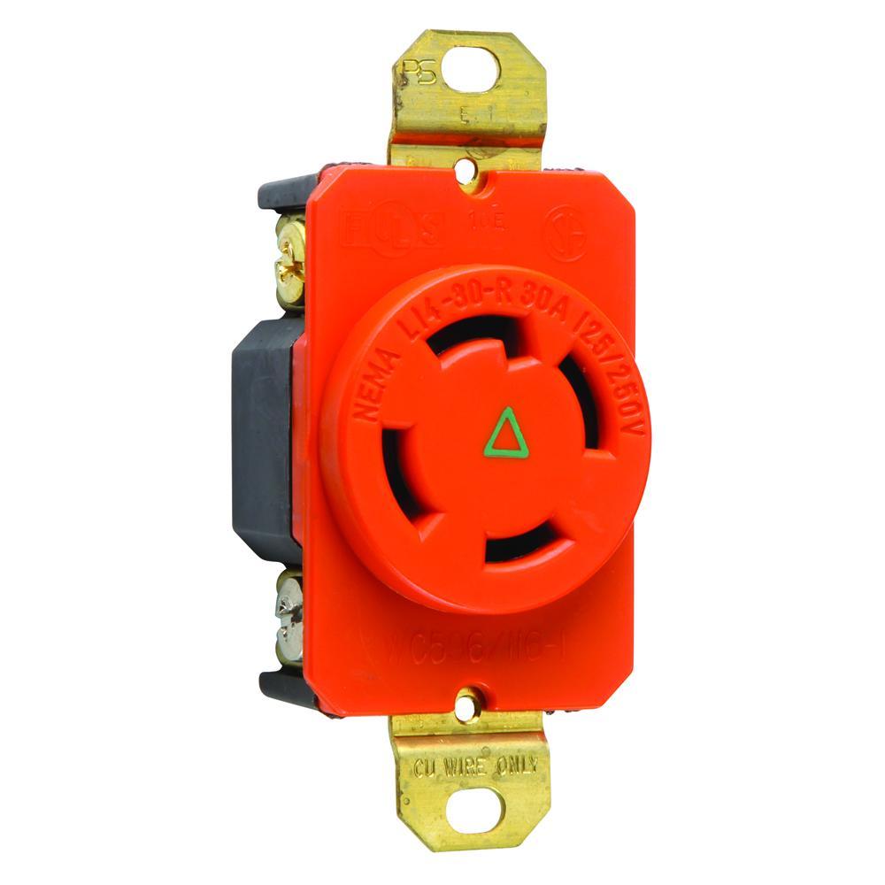 Pass & Seymour® IGL1430R Locking Receptacles
