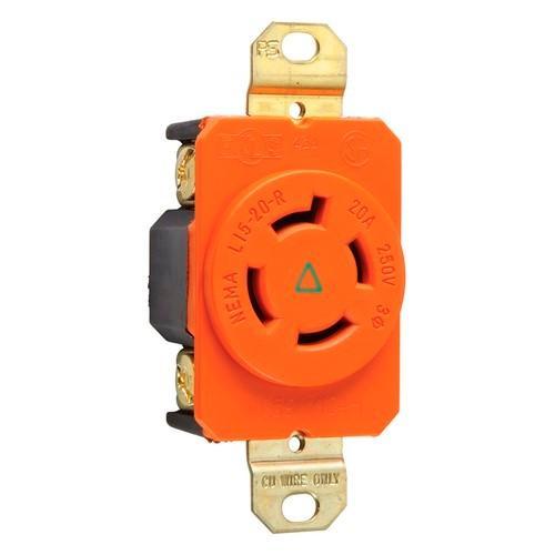 Pass & Seymour® IGL1520R Locking Receptacles
