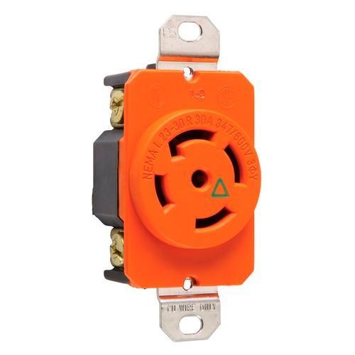 Pass & Seymour® IGL2330R Locking Receptacles
