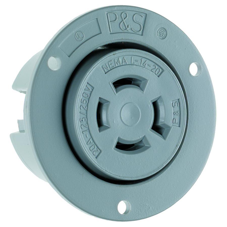 Pass & Seymour® L1420FO Locking Flanged Inlets & Outlets