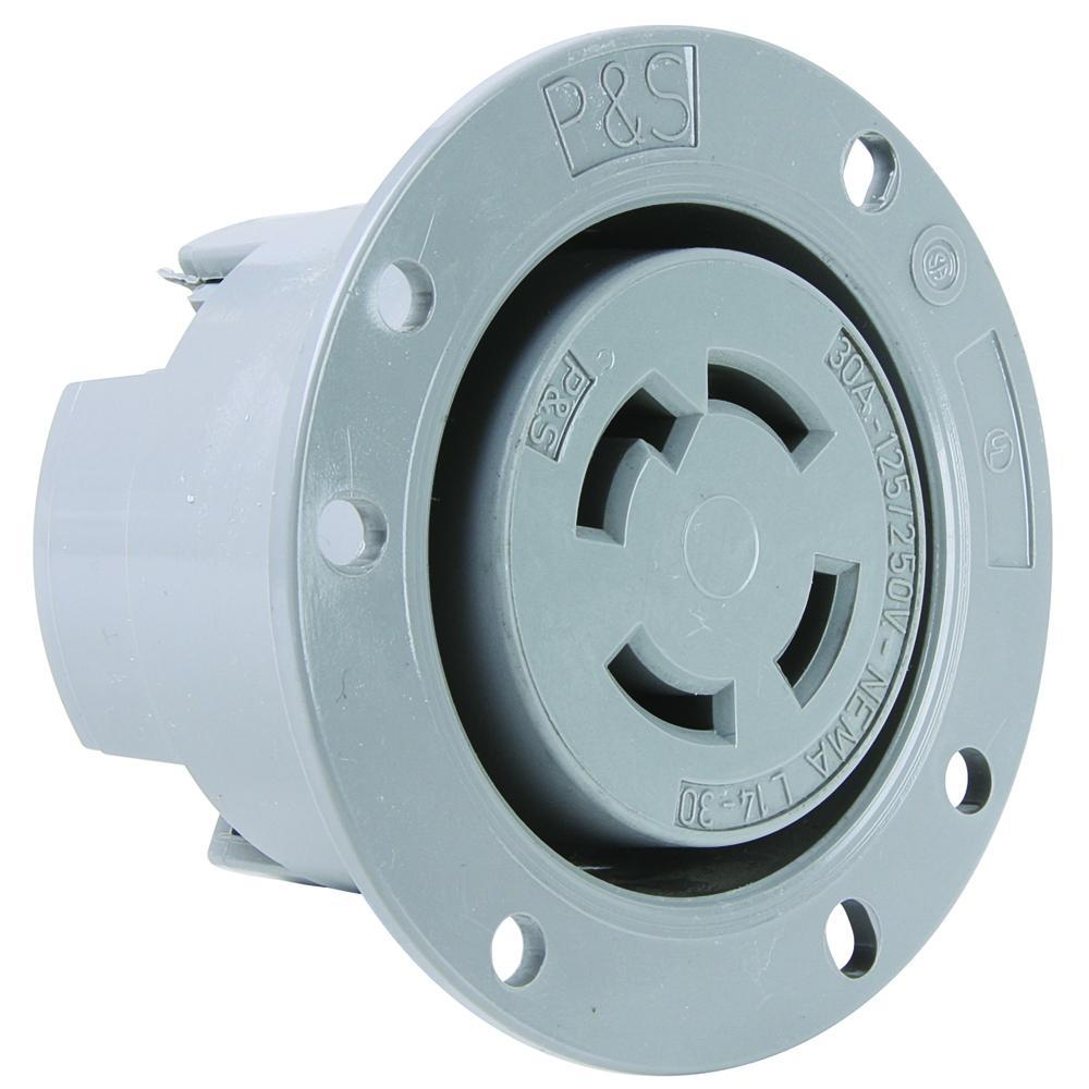 Pass & Seymour® L1430FO Locking Flanged Inlets & Outlets