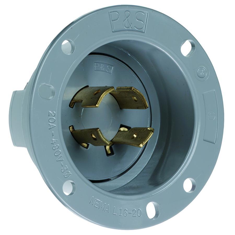 Pass & Seymour® L1620FI Locking Flanged Inlets & Outlets