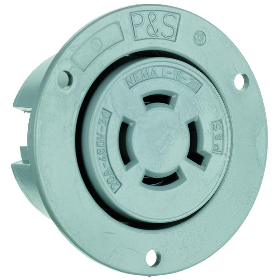 Pass & Seymour® L1620FO Locking Flanged Inlets & Outlets