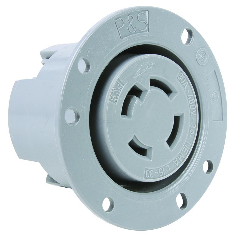 Pass & Seymour® L1630FO Locking Flanged Inlets & Outlets