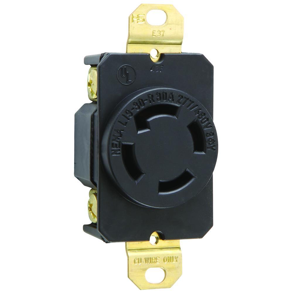 Pass & Seymour® L1930R Locking Receptacles