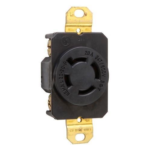 Pass & Seymour® L2020R Locking Receptacles