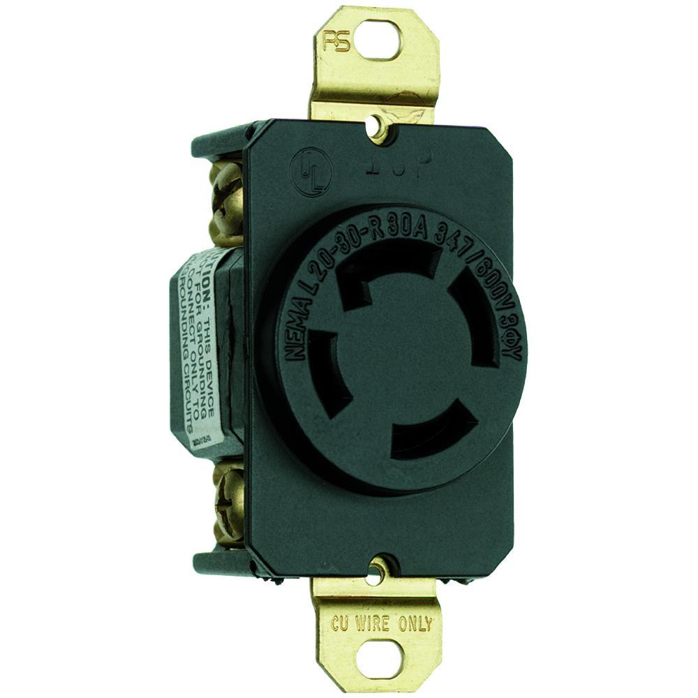Pass & Seymour® L2030R Locking Receptacles