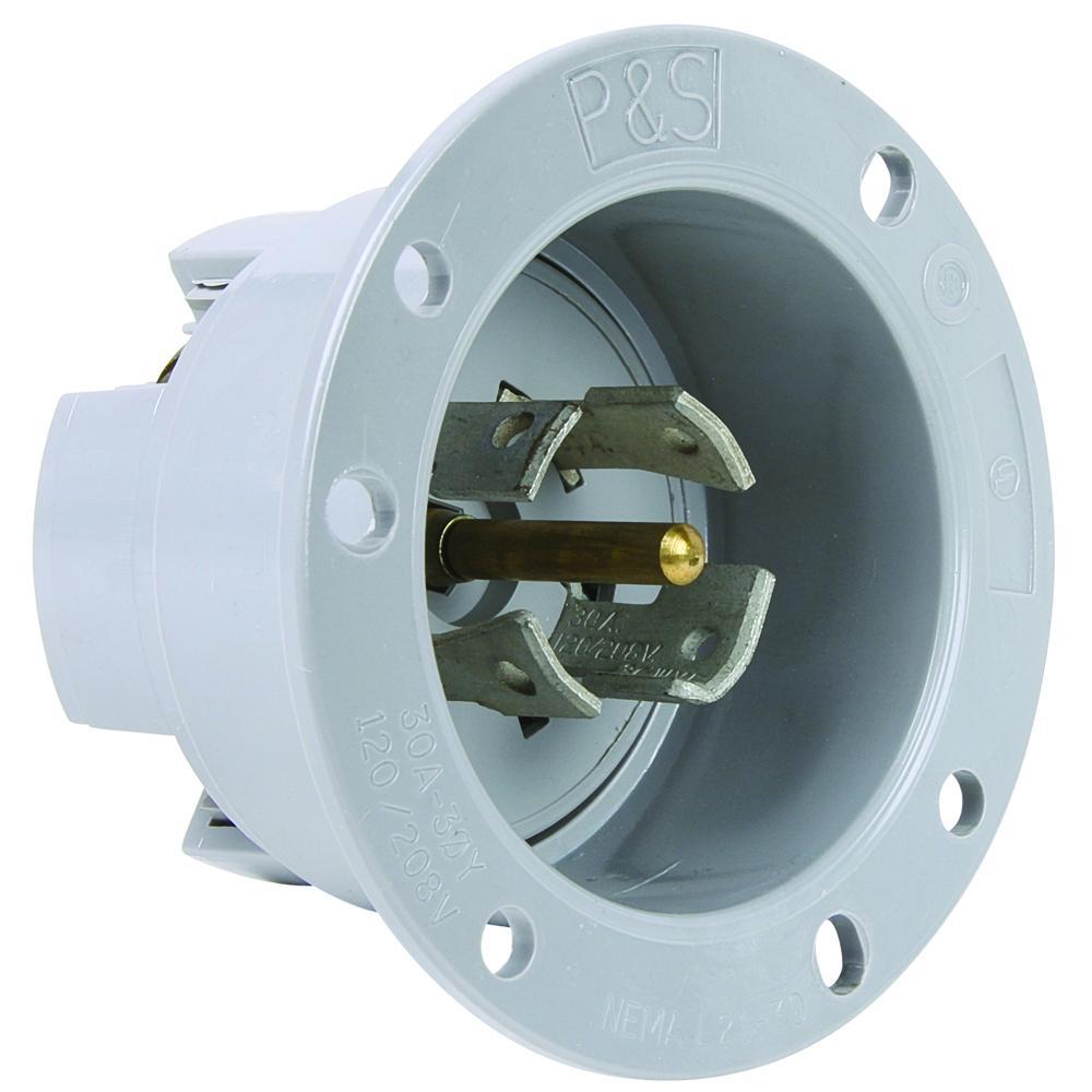 Pass & Seymour® L2130FI Locking Flanged Inlets & Outlets