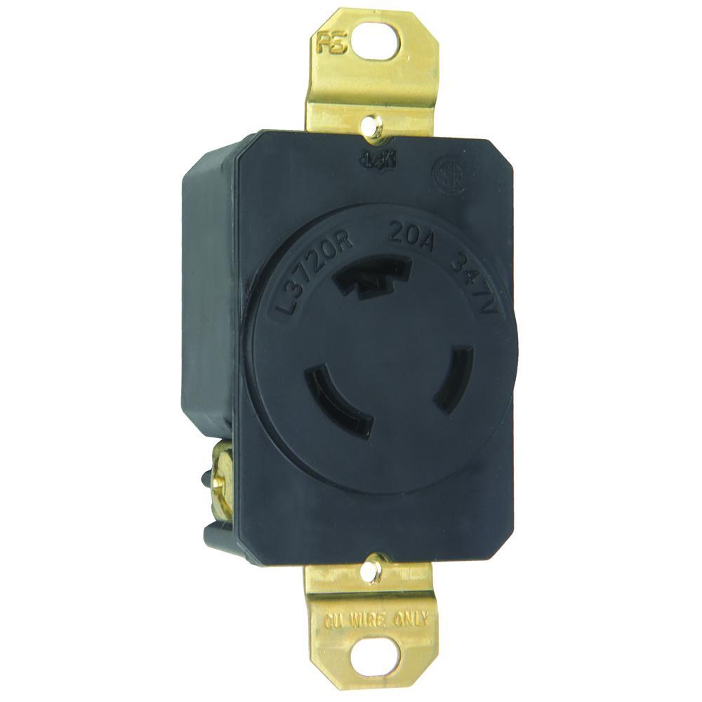 Pass & Seymour® L3720R Locking Receptacles