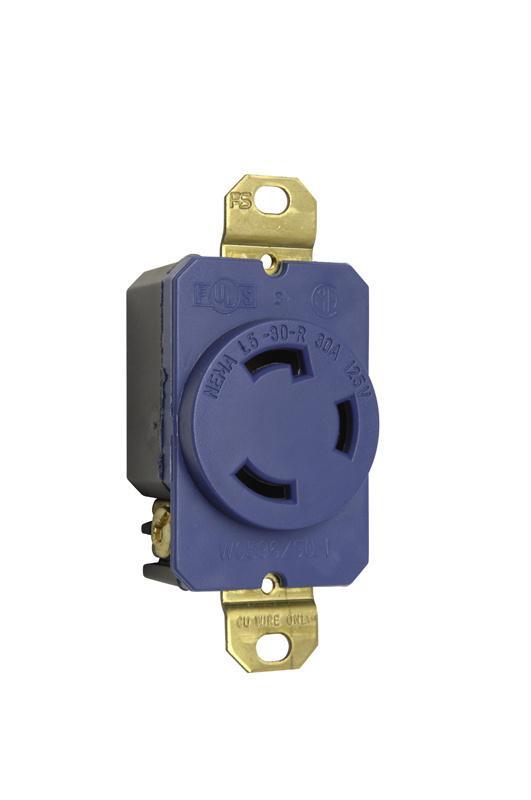 Pass & Seymour® L530RBL Locking Receptacles