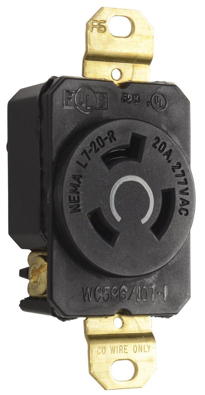 Pass & Seymour® L720R Locking Receptacles